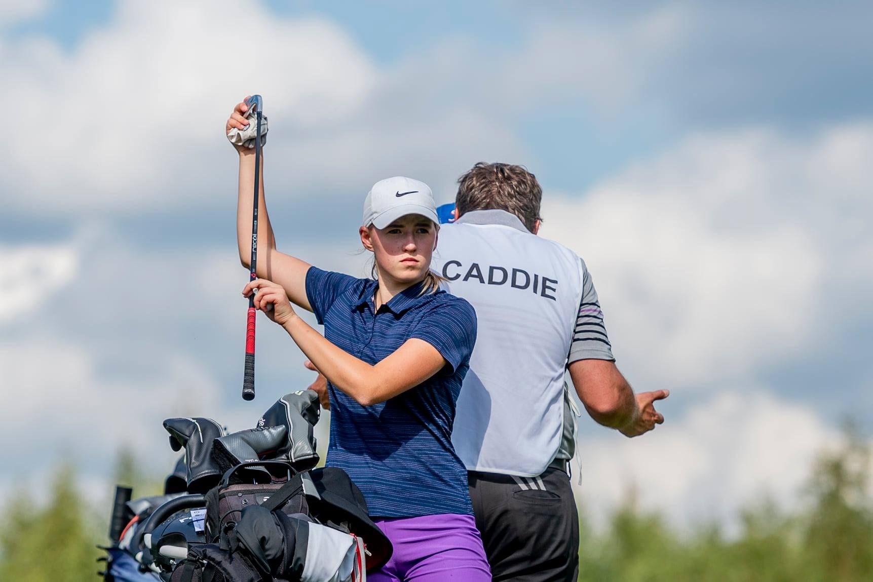 Russian open championship. Анна Шульце гольф.