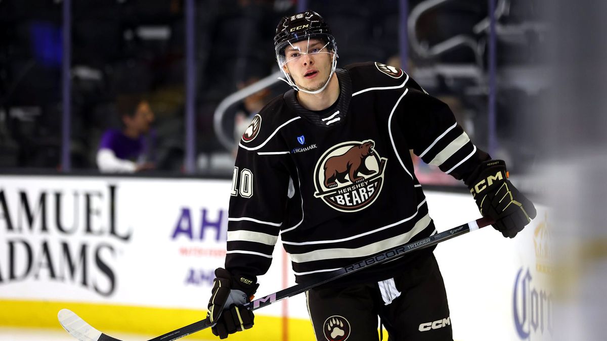 Шайба Мирошниченко в овертайме принесла фарм-клубу «Вашингтона» победу в АХЛ, у Тринеева и Протаса 5 очков на двоих