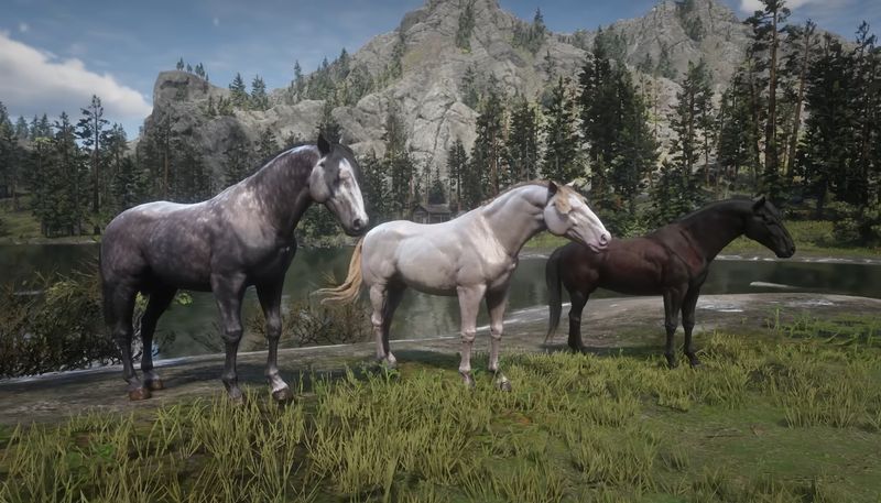 Лошади в Red Dead Redemption 2 — какая лучшая, где поймать, где купить ...