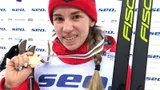 У России появилась крутая лыжница. Она попала в топ-10 Тур де Ски, а теперь выиграла молодежный ЧМ
