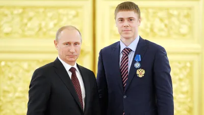 Евгений Медведев, Владимир Путин