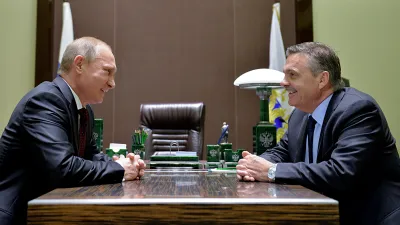 Рене Фазель, Владимир Путин