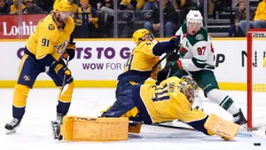 Русская банда героически тянет на себе американский клуб, гигант Ничушкин оформил хет-трик. Итоги яркого дня НХЛ