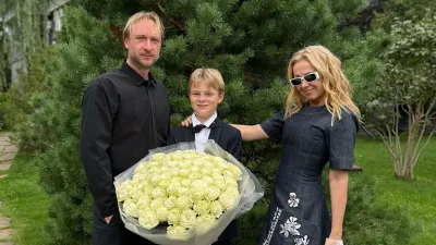 Евгений Плющенко, Александр Плющенко, Яна Рудковская