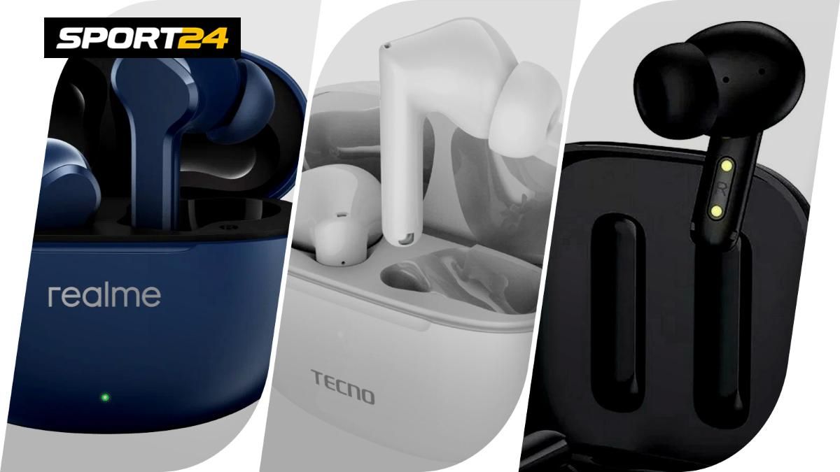 Беспроводные наушники непромокаемые TECNO Buds 3, Realme Buds T100, QCY ...