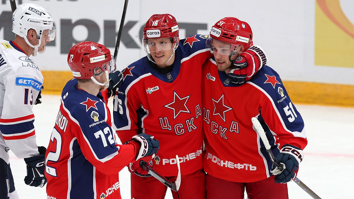 ЦСКА — «Северсталь»: видеообзор и голевые моменты матча КХЛ