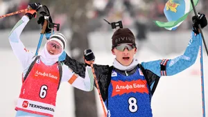 Будущие звезды русского биатлона устроили сенсацию в Ижевске. Метеля и Коновалов впервые в карьере выиграли ЧР