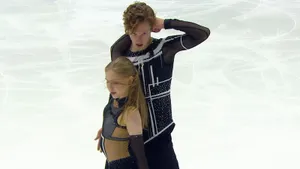 Дочь Слуцкой Варвара могла остаться без медали из-за падения партнера. Выиграли фигуристы 14 и 16 лет