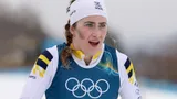 Эбба Андерссон выиграла марафон и стала олимпийской чемпионкой. Непряева взяла чужие лыжи во время гонки