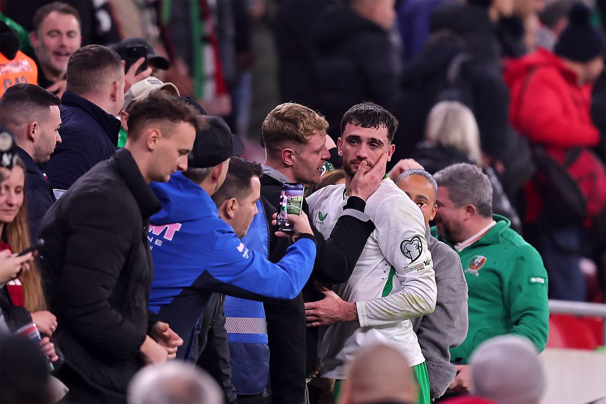 Пэррот — о своем голе, который вывел Ирландию в стыки ЧМ-2026: «Пересматривал раз 500. Никогда такого не испытывал»