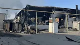 В Таганроге обломки БПЛА упали на здание детского футбольного клуба