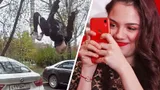 Милохин сделал сальто назад с багажника BMW. Медведева сняла на смартфон: видео
