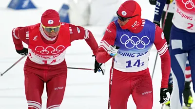 Александр Большунов, Александр Терентьев