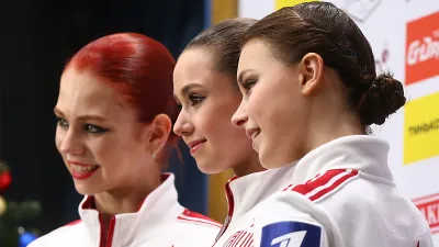 Александра Трусова / Игнатова, Камила Валиева, Анна Щербакова