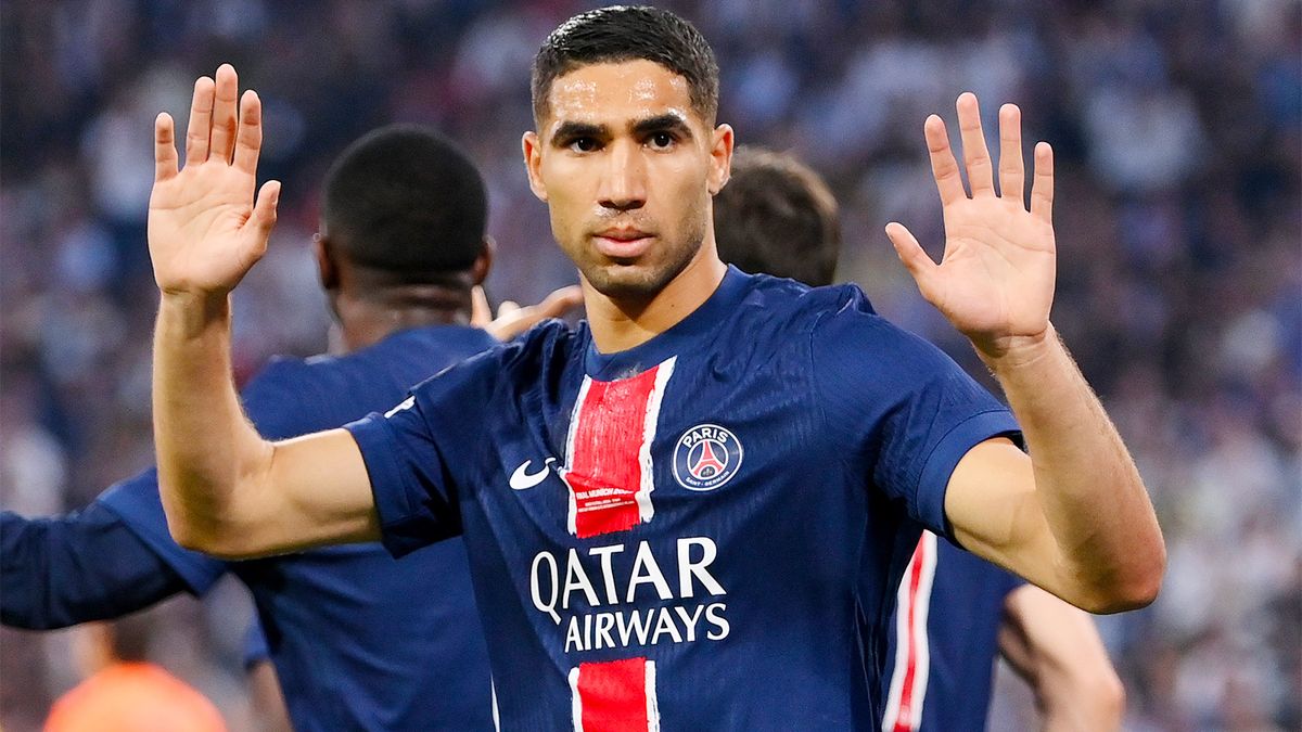 «ПСЖ» — «Бавария»: Луис Диас нанес травму Хакими и получил красную карточку