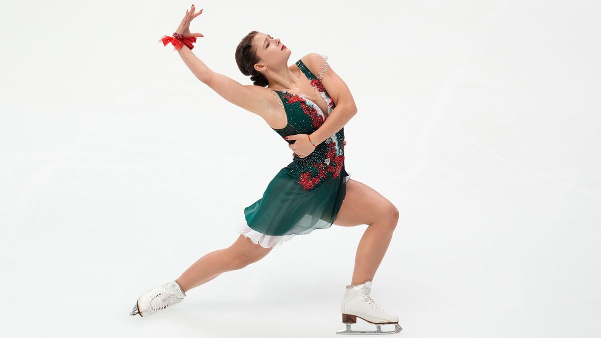 Самоделкина с личным рекордом откатала короткую программу на Олимпиаде