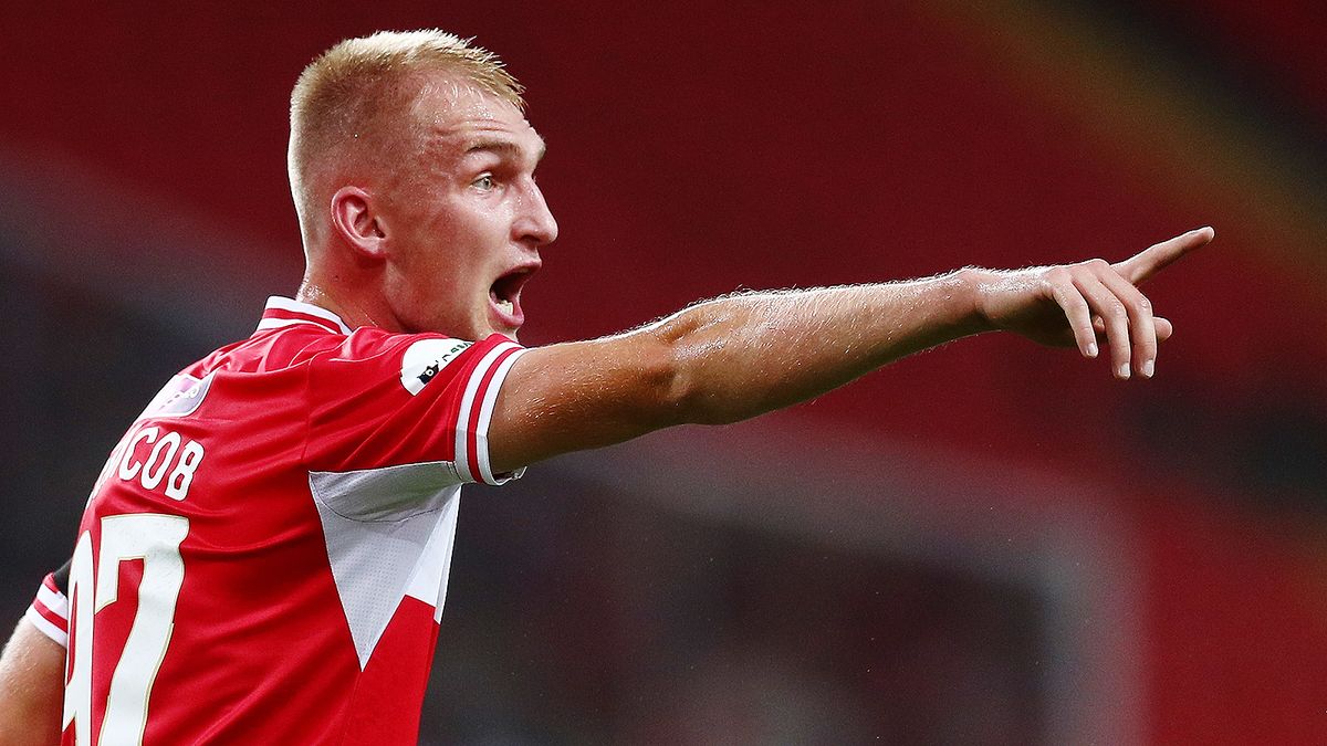 Защитник «Спартака» Денисов: «В матче с «Краснодаром» рассчитываем победить»