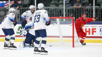 Юниорская сборная России по хоккею (U18), Юниорская сборная США по хоккею (U18), Юниорский чемпионат мира по хоккею