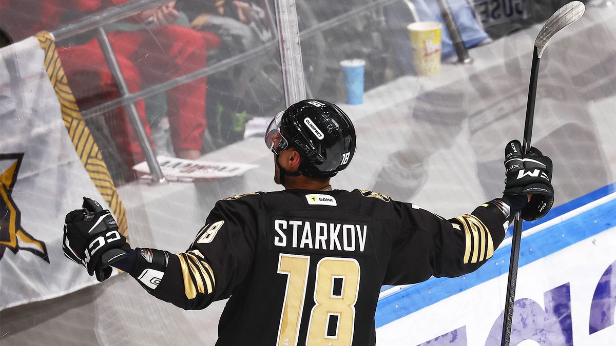 Нападающий Старков внесен в список травмированных «Адмирала»