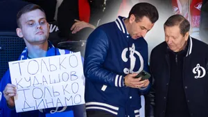 Ротенберг общался с легендой СССР, болельщики «Динамо» вспоминали бывшего тренера. Фото московского дерби