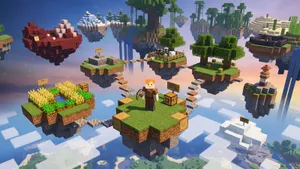 Лучшие скайблок-карты для Minecraft: выживаем на парящих островах