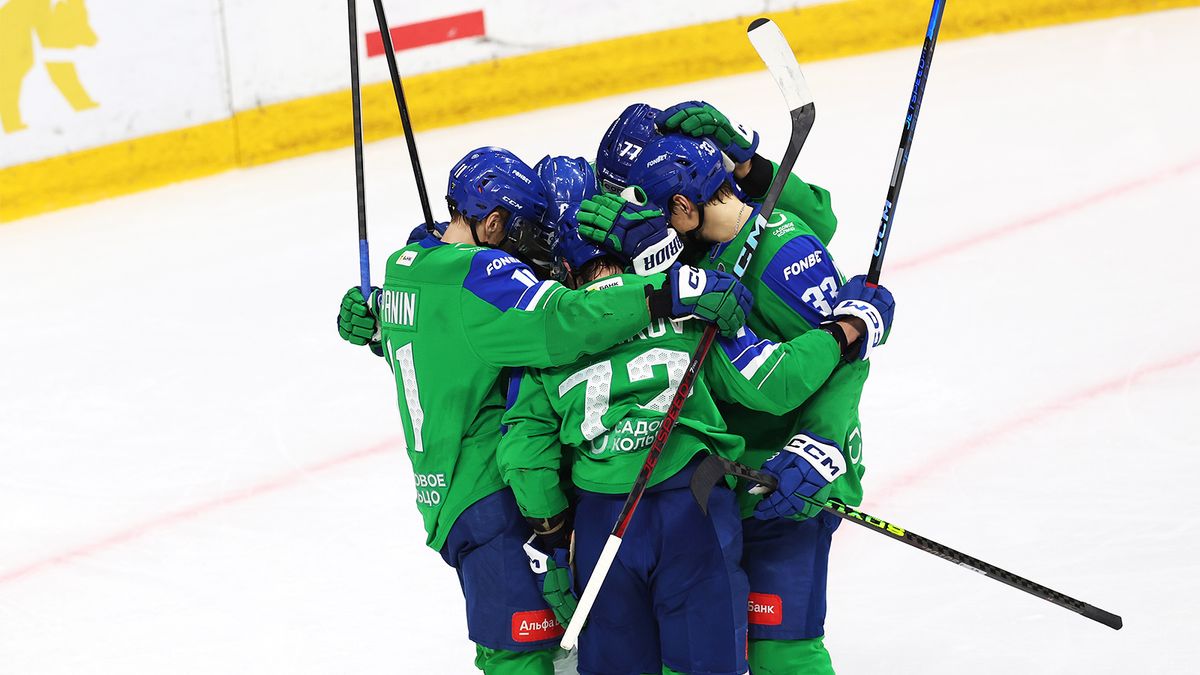 «Салават Юлаев» разгромил «Адмирал» в матче КХЛ