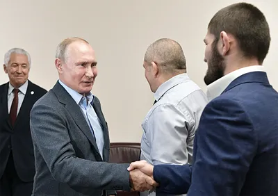 Владимир Путин, Хабиб Нурмагомедов