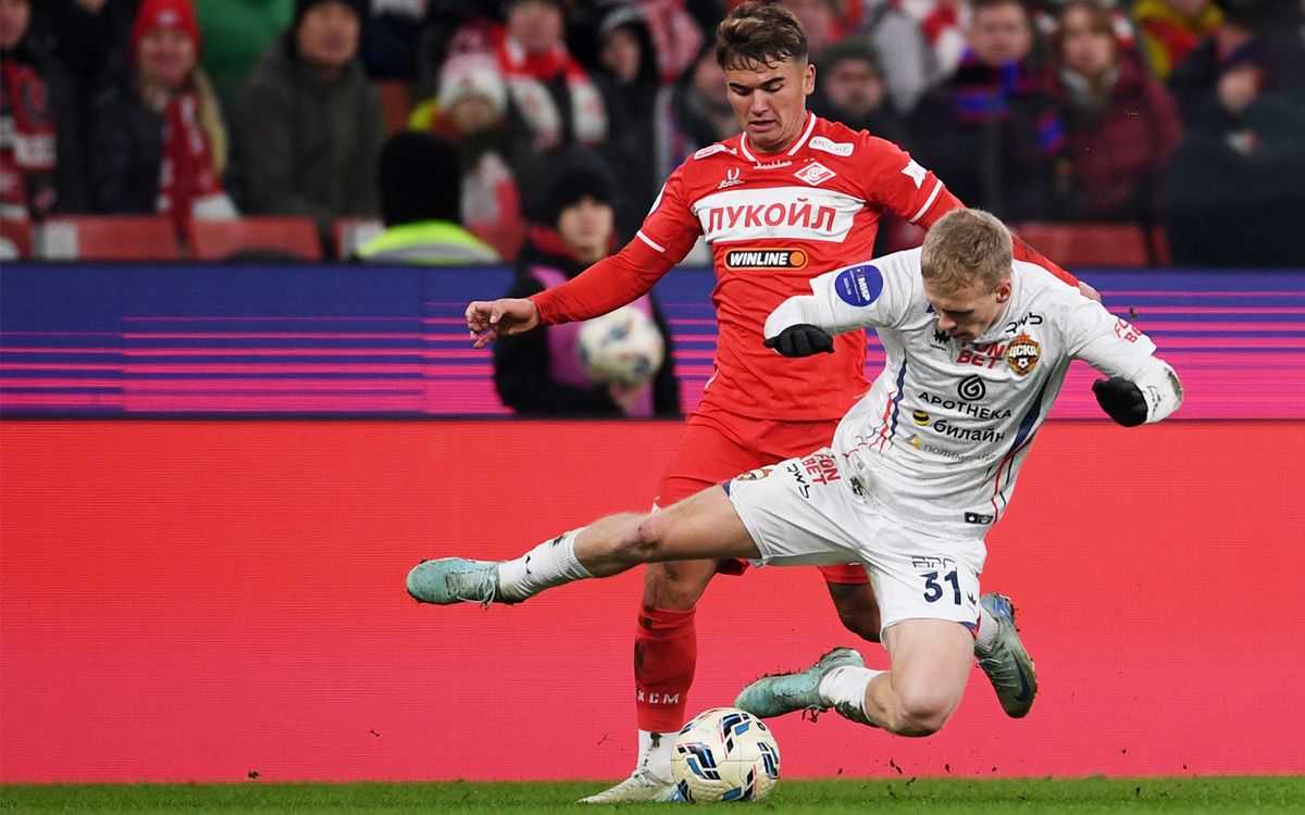 Нападающий Спартака Угальде пропустит следующий матч РПЛ