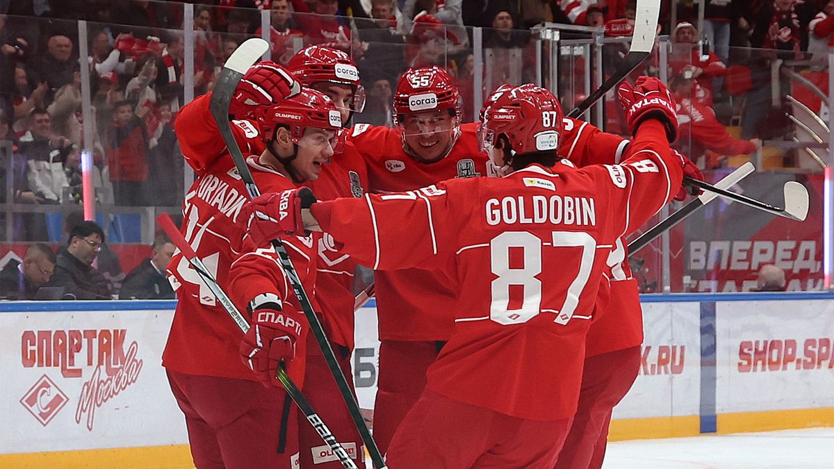 «Спартак» — «Шанхай Дрэгонс»: видеообзор матча КХЛ