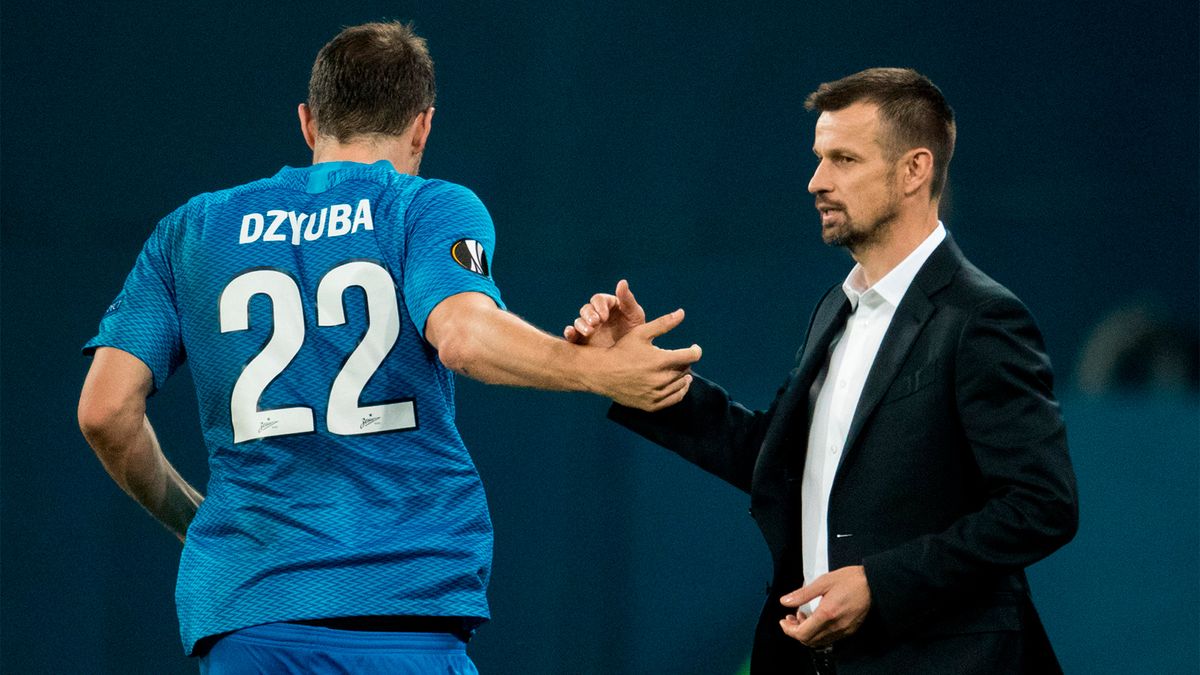 Семак — о встрече с Дзюбой: «Я ни с кем не ругался, чтобы мириться»