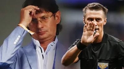 Леонид Федун, Василий Казарцев (судья)