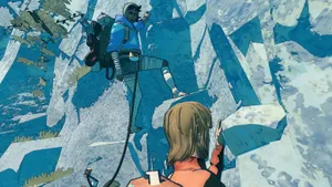 Поиграла в новый симулятор скалолазания Cairn: порой путь наверх важнее, чем сама вершина