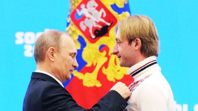 Евгений Плющенко, Владимир Путин