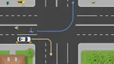 Тест: вопрос с экзамена по ПДД, на котором ошибаются многие водители. Кто нарушает правила на перекрестке?