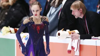 Евгений Плющенко, Анастасия Зинина