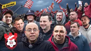 Спартак Кострома в движе. Когда фанаты и команда вместе. Болельщики Динамо и ЦСКА шизят за Спартак