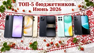 5 лучших дешевых смартфонов до 9000 в июне 2026 — народные телефоны не старше года с большой АКБ и свежим ПО