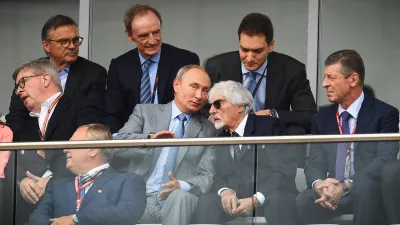 Берни Экклстоун, Владимир Путин