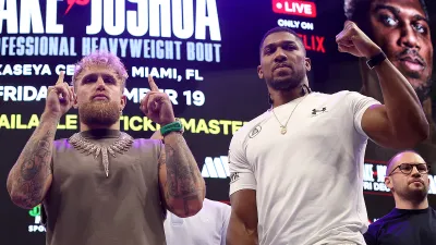 Джейк Пол, Энтони Джошуа