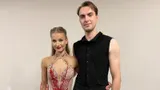 Дочь Тутберидзе Диана Дэвис с мужем впереди всех российских пар в Японии. Это уже заявка на медаль Евро