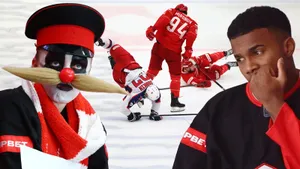 Жесткая бойня на льду, «Деревня дураков» и звезды футбола на трибунах. Фотогалерея матча «Спартак» — ЦСКА