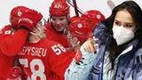 Загитова и Медведева принесли удачу? Кто главный в сборной России? Репортаж с первого матча хоккеистов на Олимпиаде