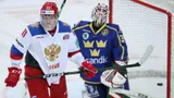 Сборная России вела 5:2, но чуть не отдала матч шведам. За полторы недели до ЧМ наши побеждают на Евротуре