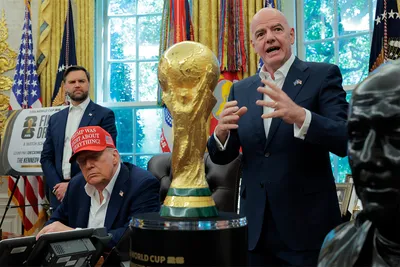 Дональд Трамп, Джанни Инфантино, Чемпионат мира по футболу