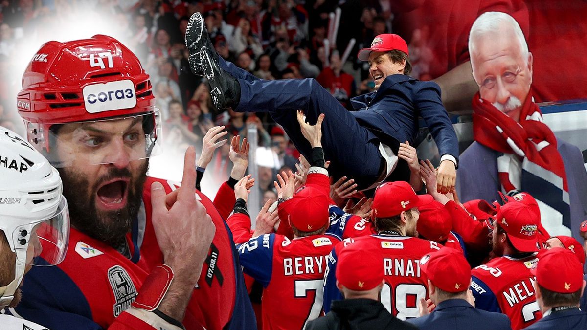 Радулов орал в лицо судье, на трибунах заметили Якубовича, Никитин летал надо льдом. Фото золотой игры Локомотива