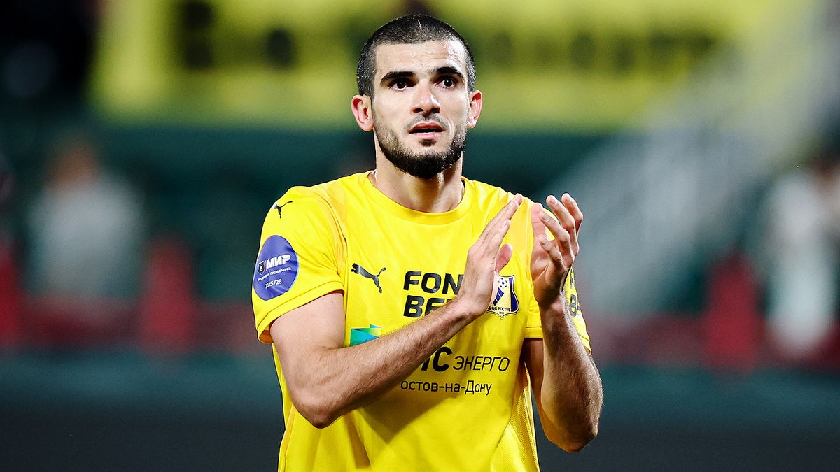 Форвард «Ростова» Сулейманов: «Попал в ту самую команду, которую я хотел»