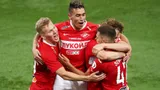 Голы Зобнина, Соболева и Тиля помогли «Спартаку» разгромить «Ахмат» и прервать серию без побед в РПЛ. Как это было