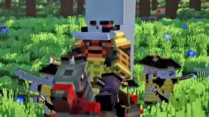 Этот мод превращает мир Minecraft в феодальную Японию: добавляет оружие самураев и новые постройки в игру
