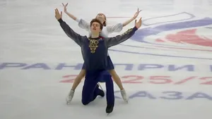 Дочь Слуцкой Варвара могла остаться без медали из-за падения партнера. Выиграли фигуристы 14 и 16 лет