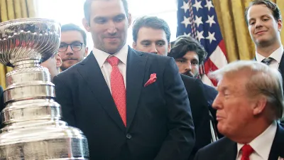 Александр Овечкин, Кубок Стэнли, Дональд Трамп
